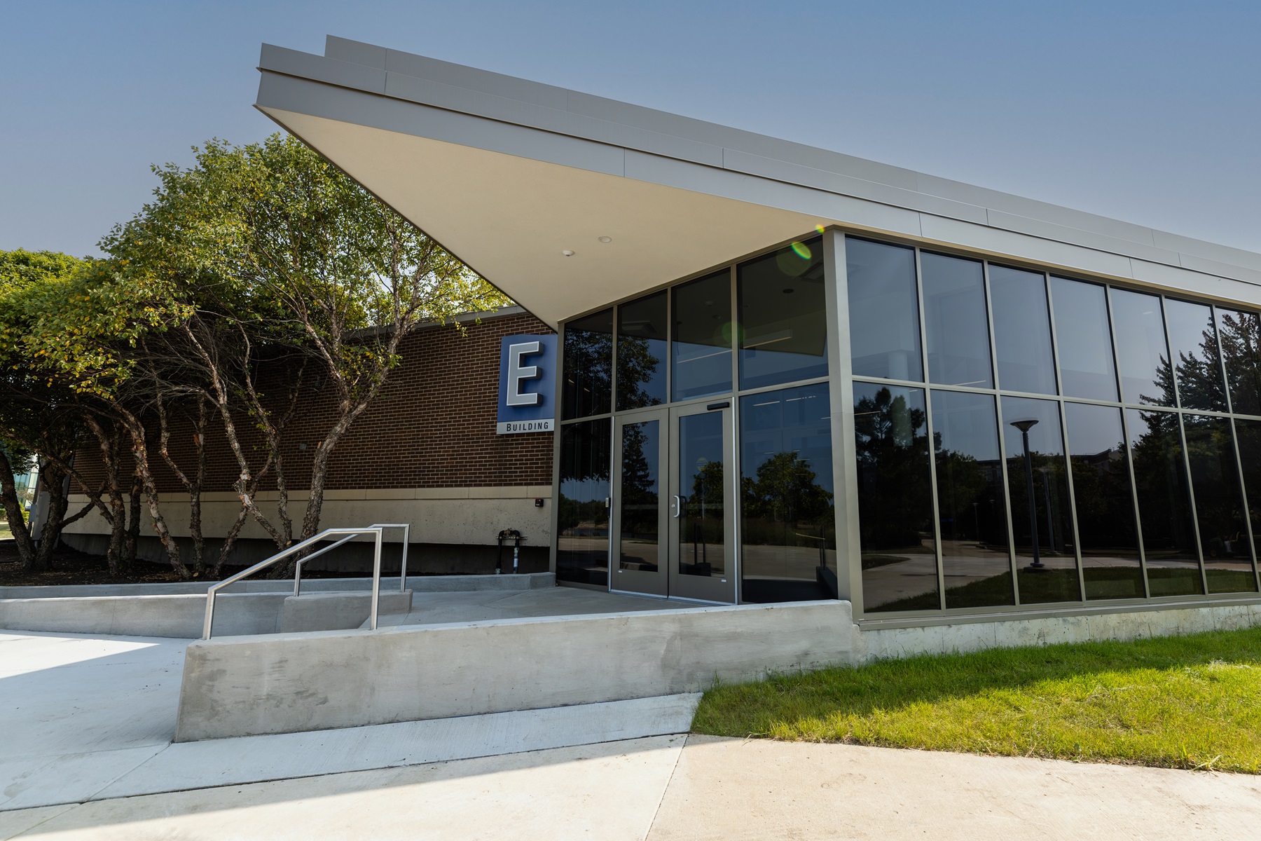 Harper's Film Lab is pictured from the outside.