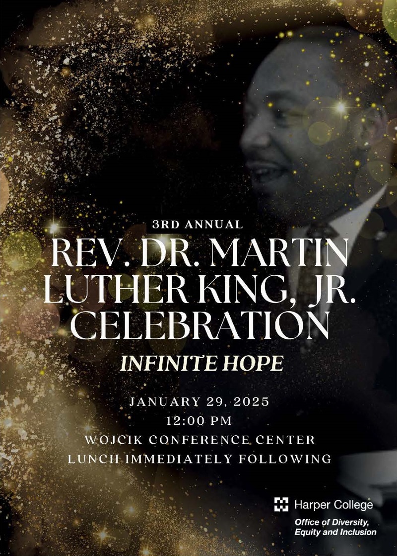 Martin Luther King Jr. Celebration 2025 poster