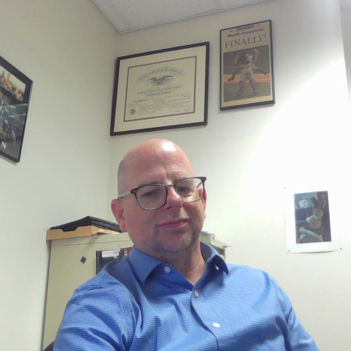 John Garcia smiles for the camera