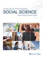 Cover of Social Science brochure
