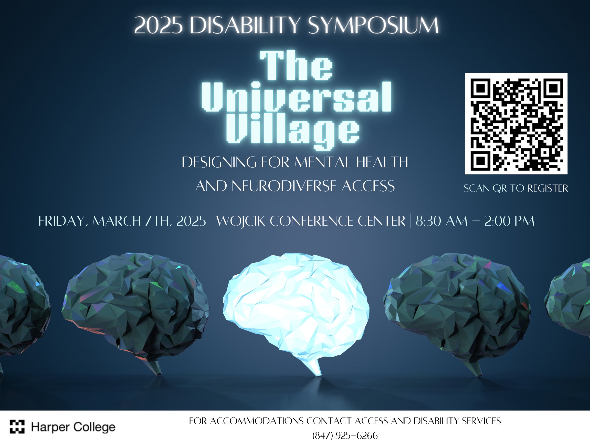 Disability symposium flyer