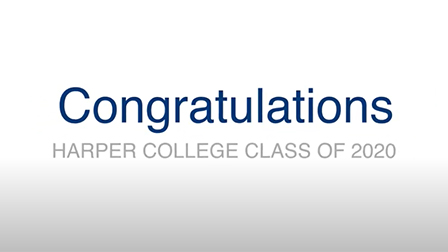 Congratulations Harper College Class of 2020