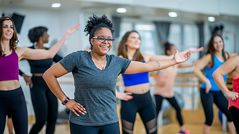 exercise group session