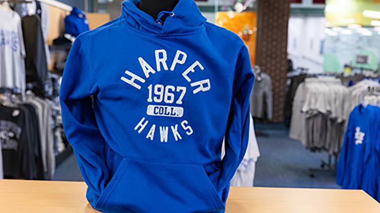 Harper Store displaying sweatshirt