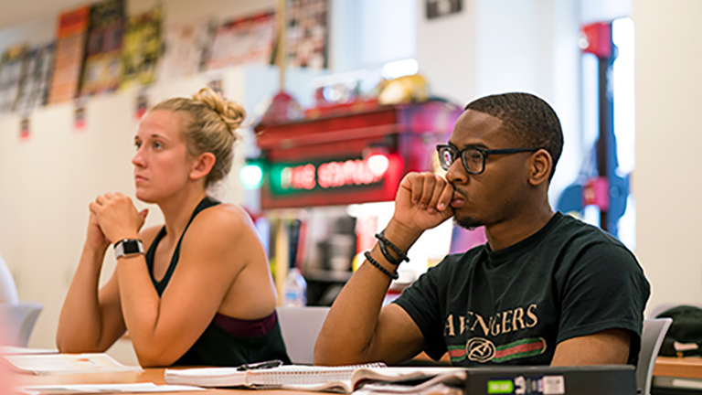 students in classroom