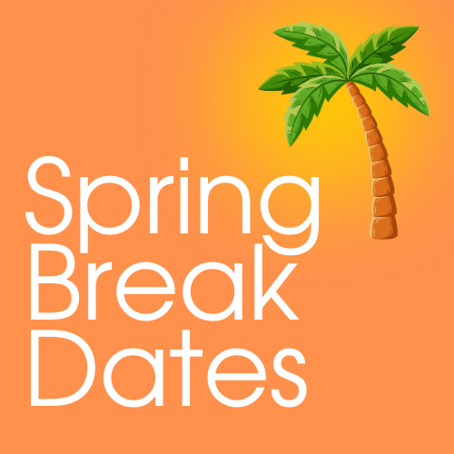 Spring break dates clickable link