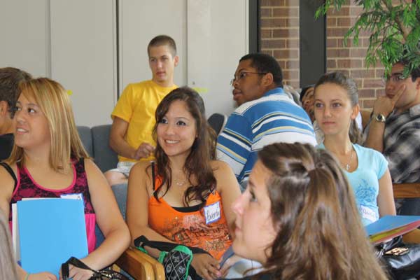 Students At Orientation