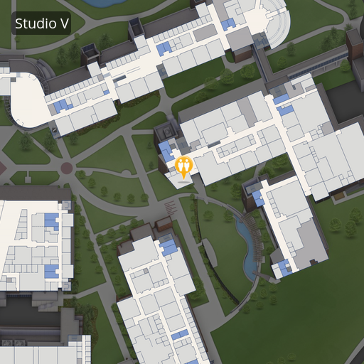 Map showing Dental Hygiene entrance
