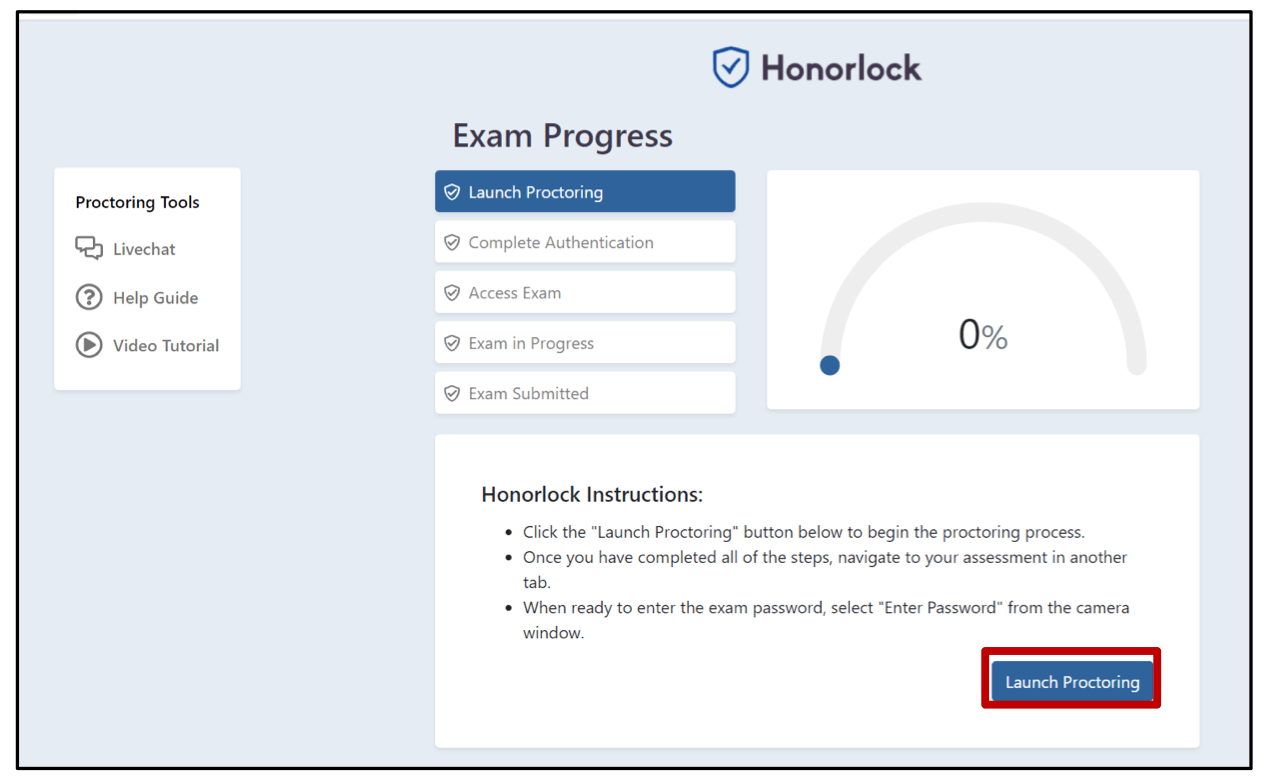 Exam Progress