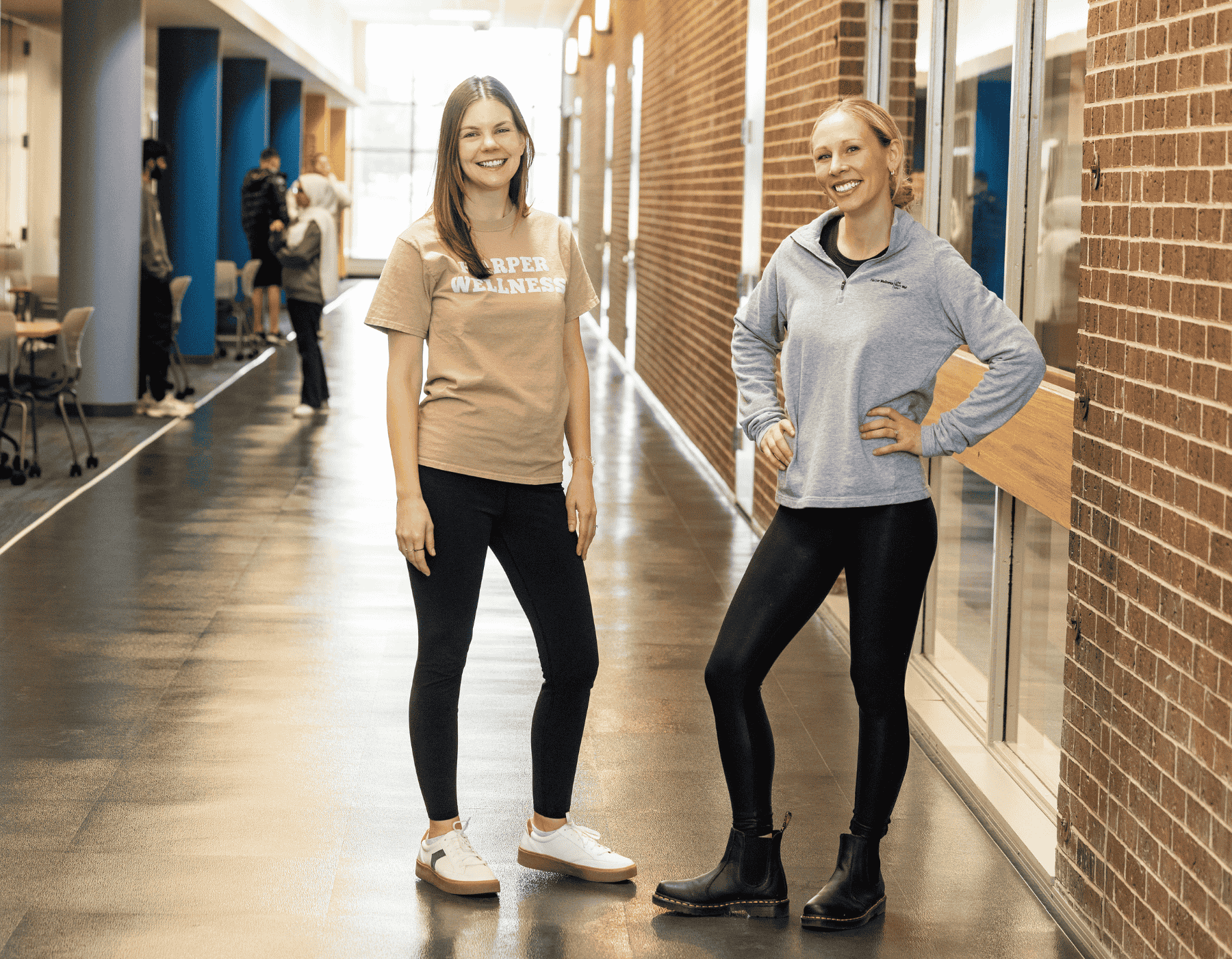 Wellness Staff Standing in Hallway